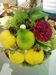 かわいいボールブーケできました｜「花好園」　（埼玉県川口市の花キューピット加盟店 花屋）のブログ